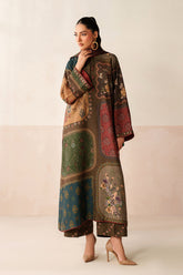3-PC Unstitched DIGITAL PRINTED VISCOSE By Baroque | UF-4286